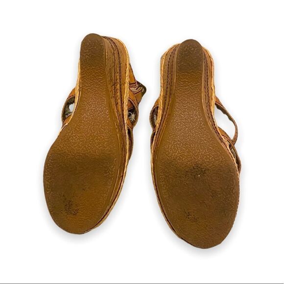 BKE Chunky Cork Wedges - Picture 5 of 7